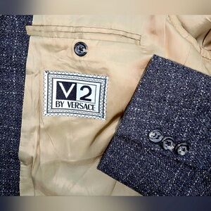 Vintage V2 By Versace Union Made USA MINT Condition Size 42L V2 Ours Only